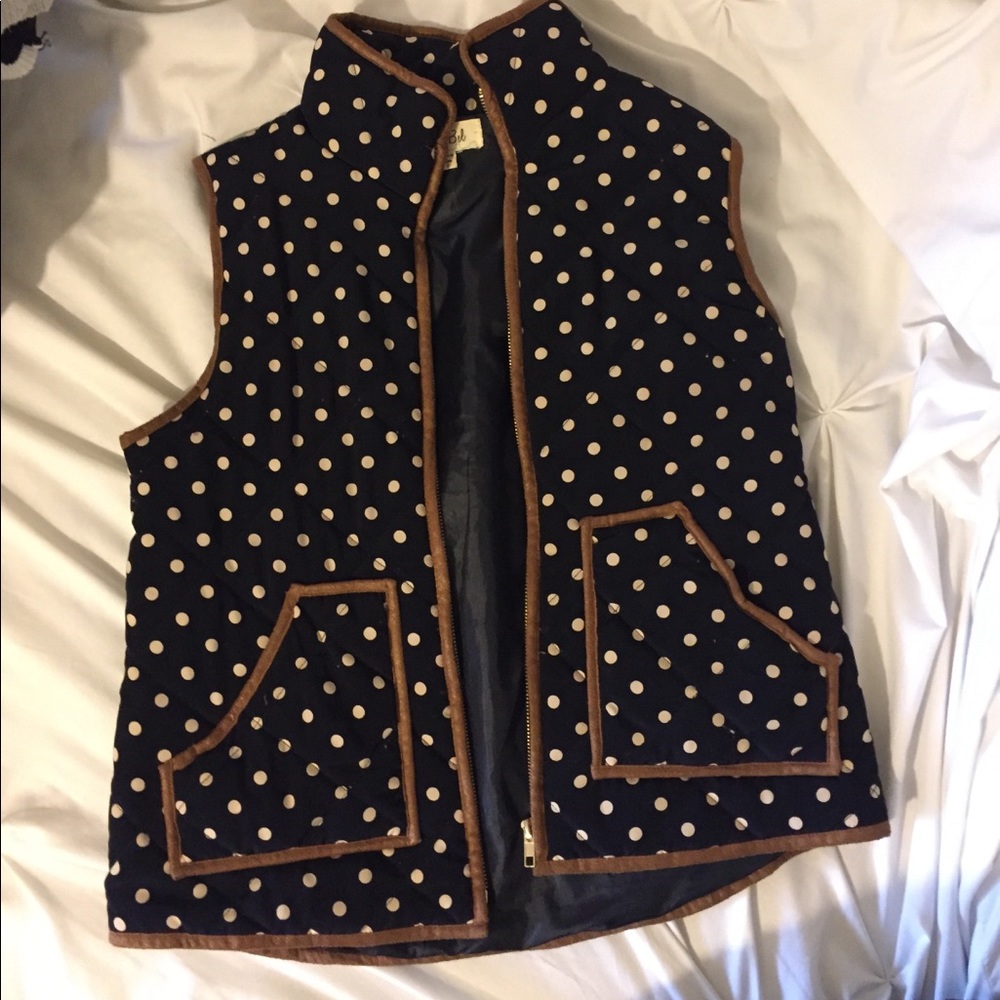 Boutique Polkadot vest